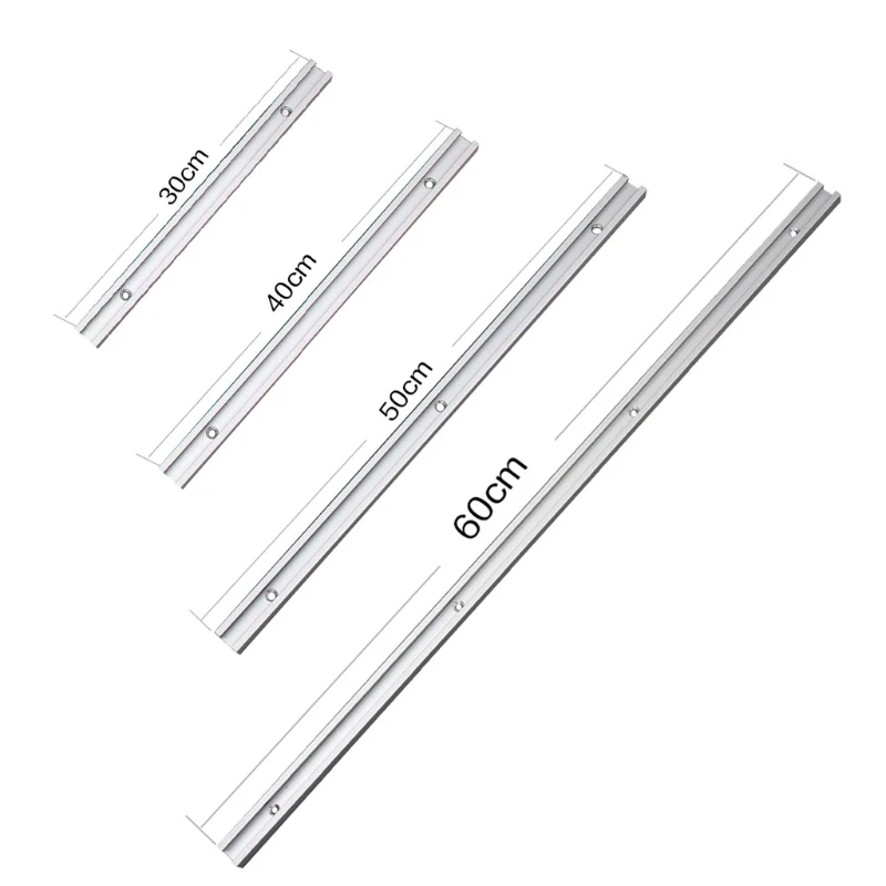 

T-track T-slot Miter Track Jig Fixture Slot 19x9.5mm For Table Saw Router Table U7EA