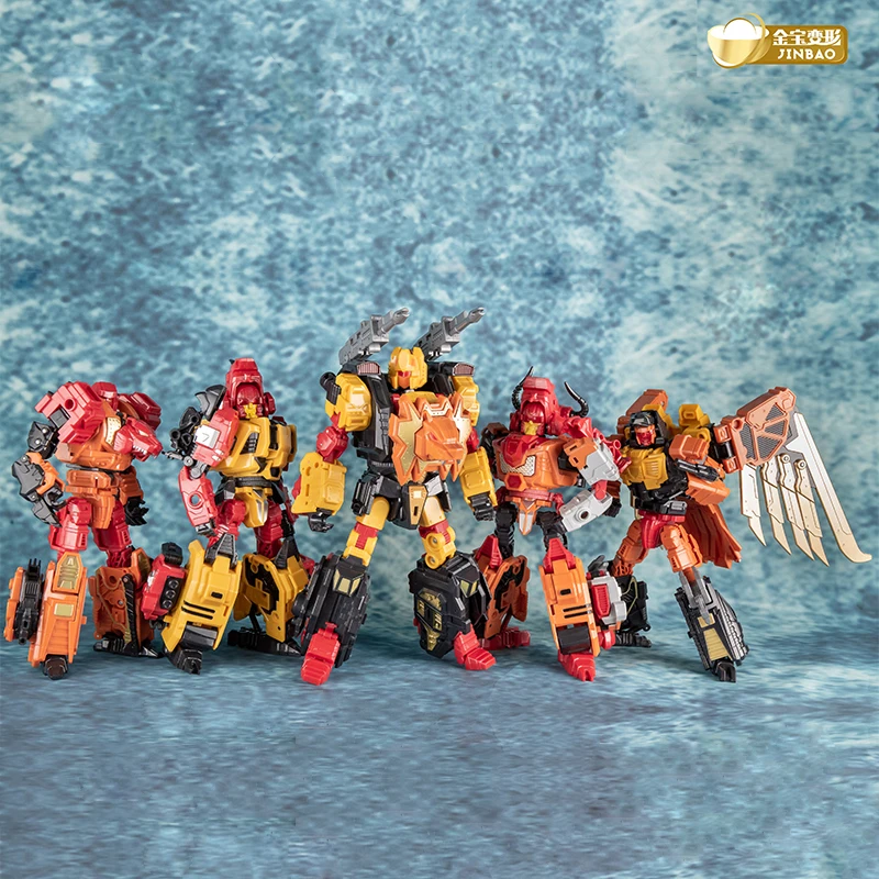 Трансформация Новый Jinbao с обновлением наборы Predaking фигура|Игровые фигурки и