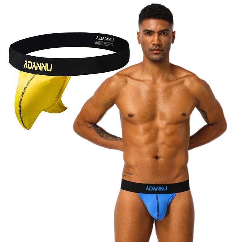 Мужские сексуальные трусы сексуальное мужское нижнее белье U выпуклые большой