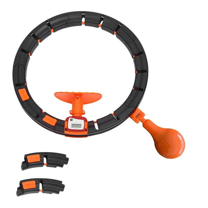 Спорт ligent хула кольцо дома фитнес тренажер круг не падение регулируемый талии
