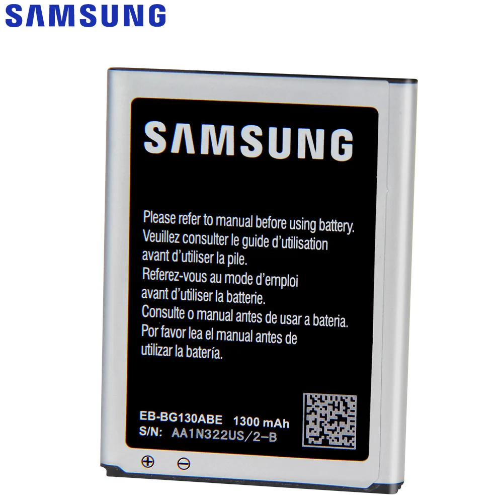 Оригинальная запасная батарея SAMSUNG аккумулятор для Samsung Galaxy Star 2 Pro Star2 G130 1300 мАч с