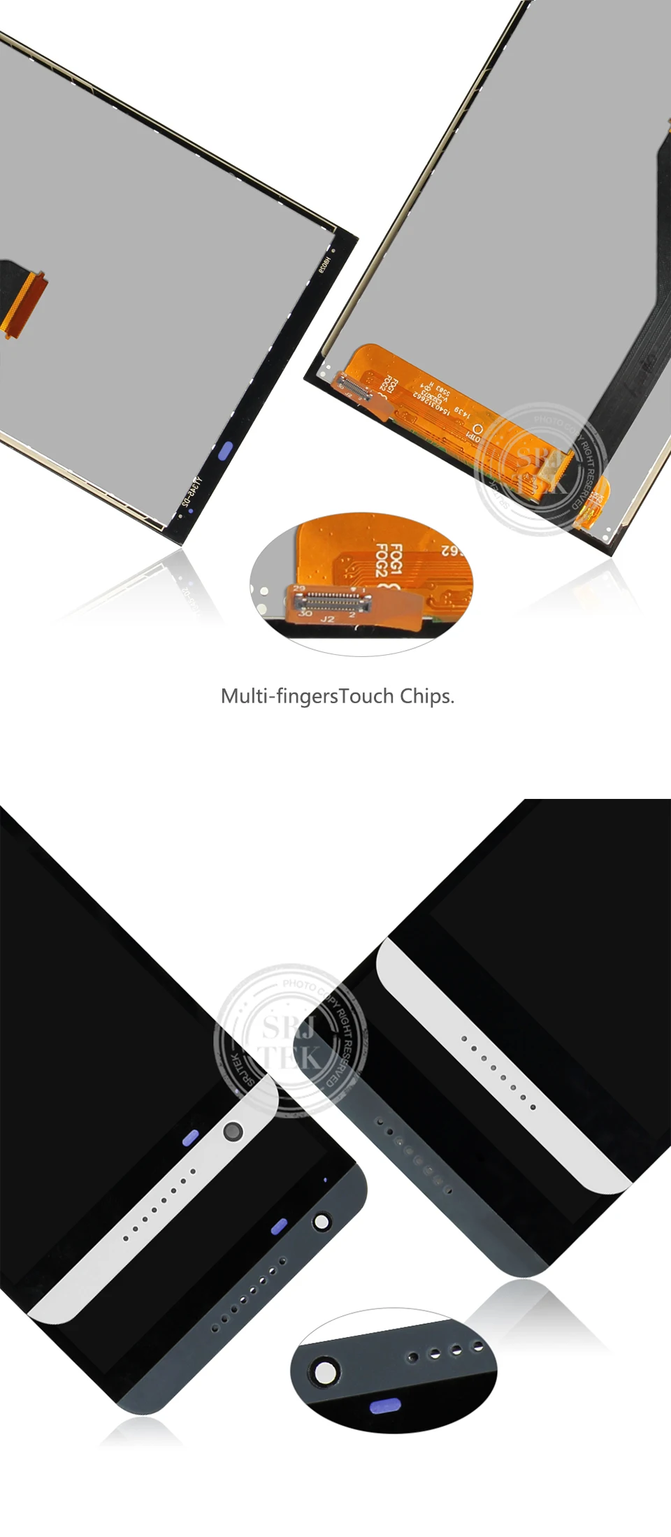 SRJTEK для htc Desire 820 ЖК сенсорный экран для htc Desire 820 дисплей дигитайзер сборка Ремонт Запасные части