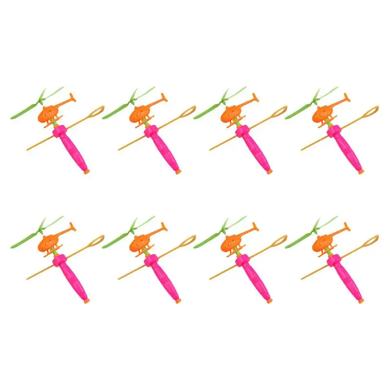 

8pcs Flying Plane Toys Kids Playthings Creative Helicopter Toys