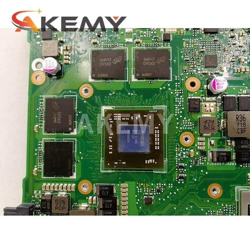 for asus x550ik x550iu x550i laptop motherboard mainboard w fx 9830 cpu 8gb ram v2gb free global shipping