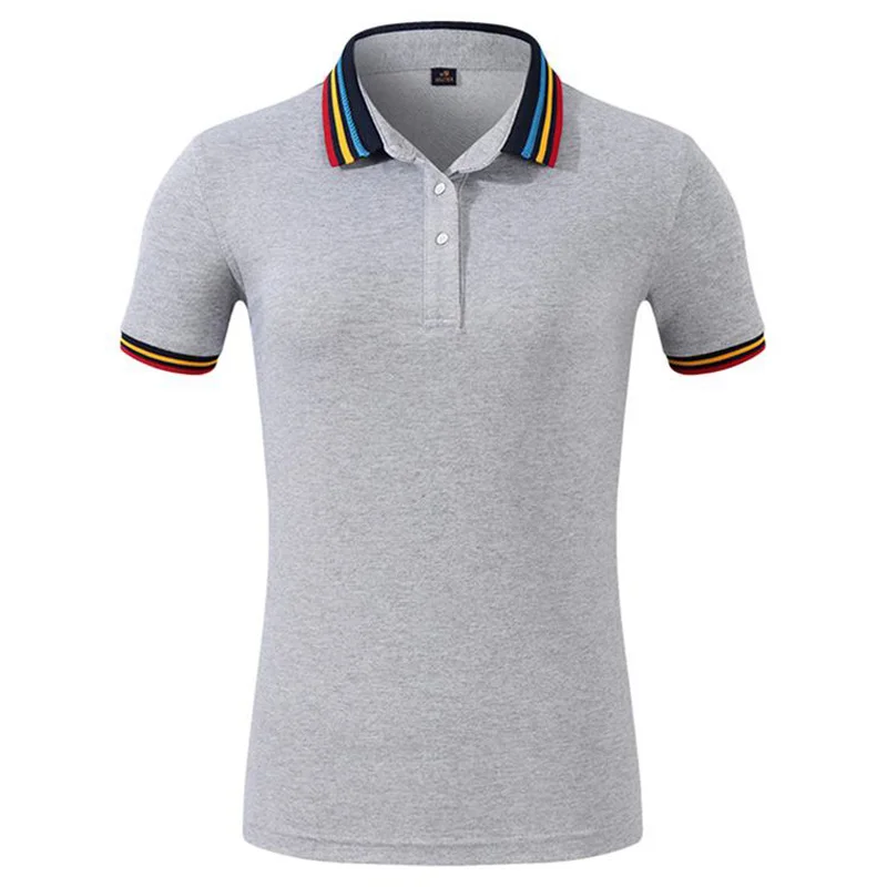 Модные высококачественные летние Брендовые женские рубашки поло с коротким