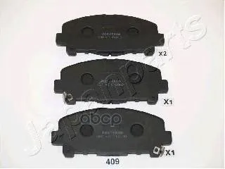 Колодки Торм. Диск Accord Ix Japanparts арт. PA409AF