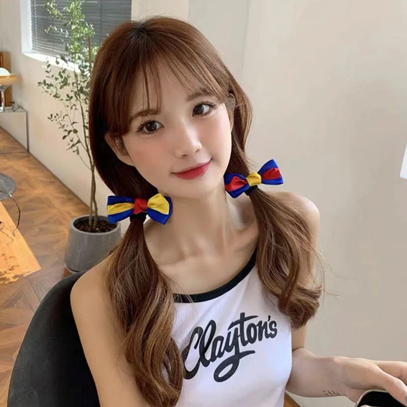 

New Cute Children Hair Bows Princess Streamer Bow Hairpin Hairpin Back Head Headdress