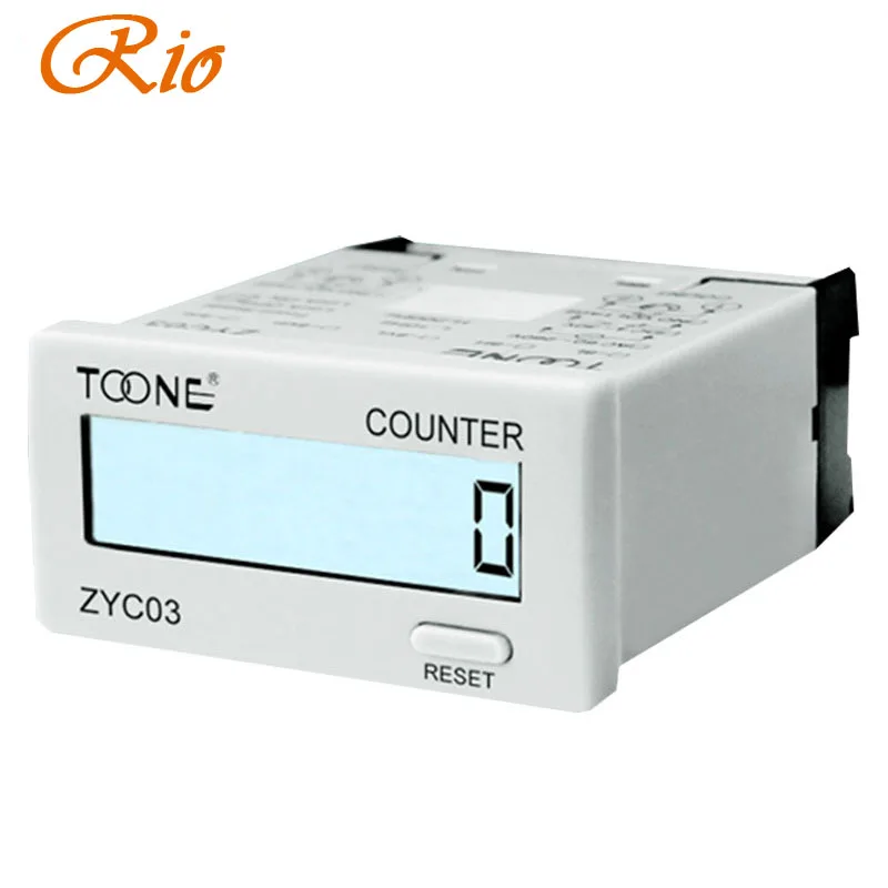 

ZYC03 8-digital LCD Digital Display Counters Electronic Cumulative Counter No external power supply