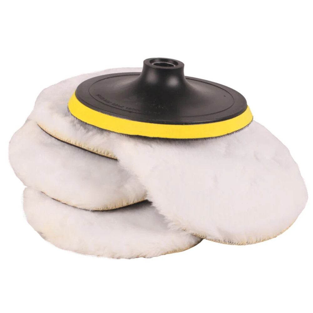 

Cleaning Tools Polishing Pads Set Accessories Furniture Detailing Wool