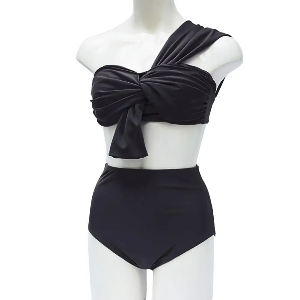 

Bikini Two-piece Easy to Wear Polyester Girl Sexy Split Swimwear for Vacation