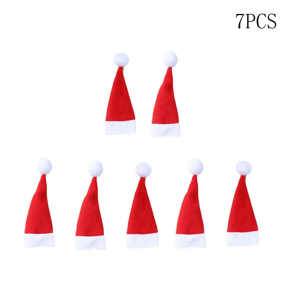 7 шт. Рождественский декоративный набор столовых приборов с вилкой