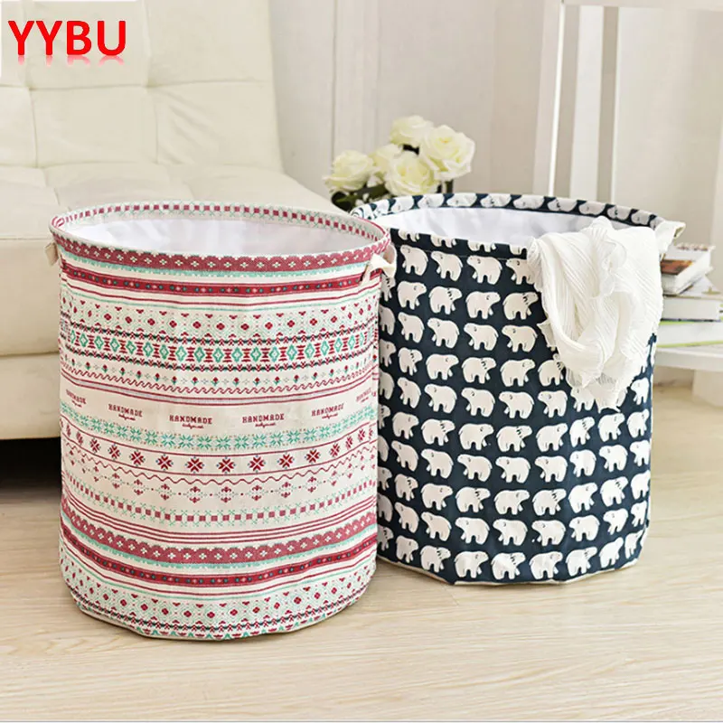 YYBU 40*35 см Водонепроницаемая корзина для грязной ткани хранения игрушек большая