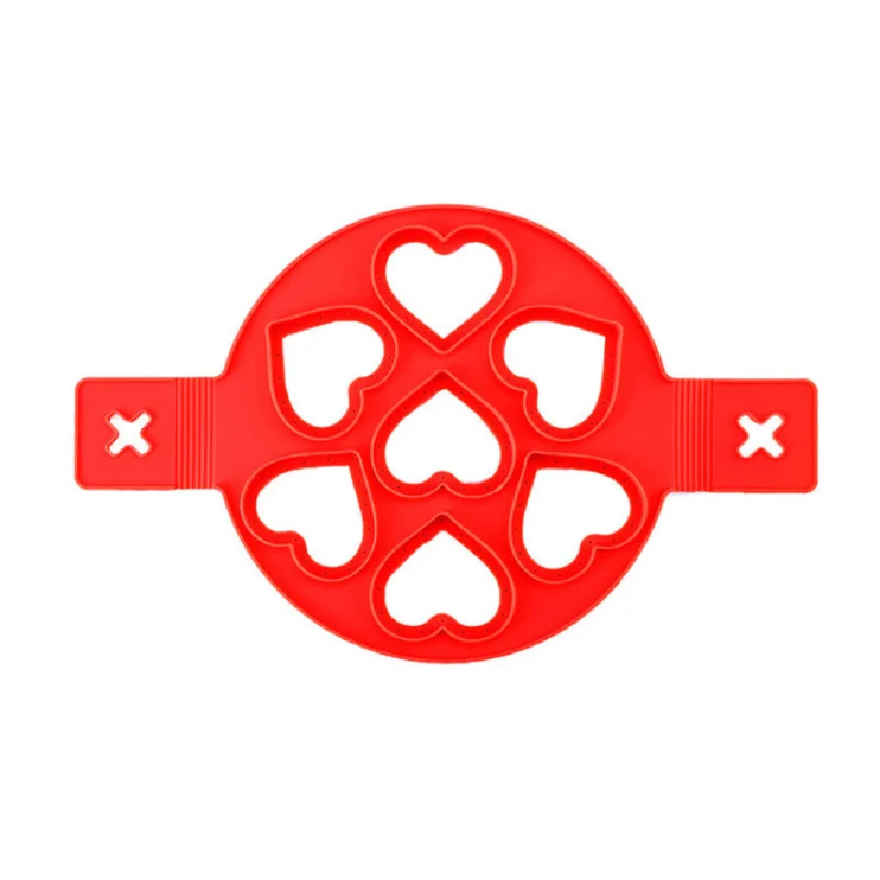 

Silicone Creative Seven-hole Omelette Non-stick Breakfast DIY Pancake Cooking Utensils Omelette Mold Goods for The Kitchen.8z