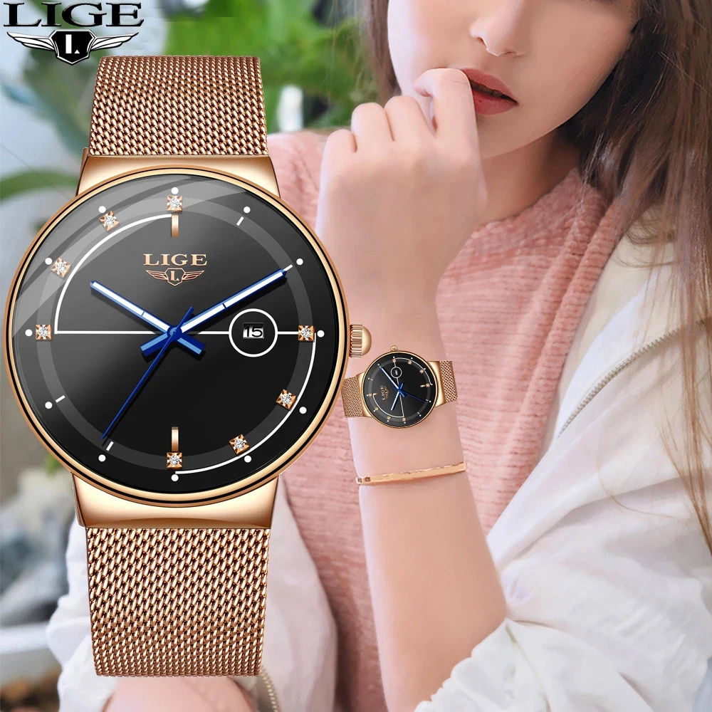 Часы наручные женские с кристаллами брендовые Роскошные водонепроницаемые