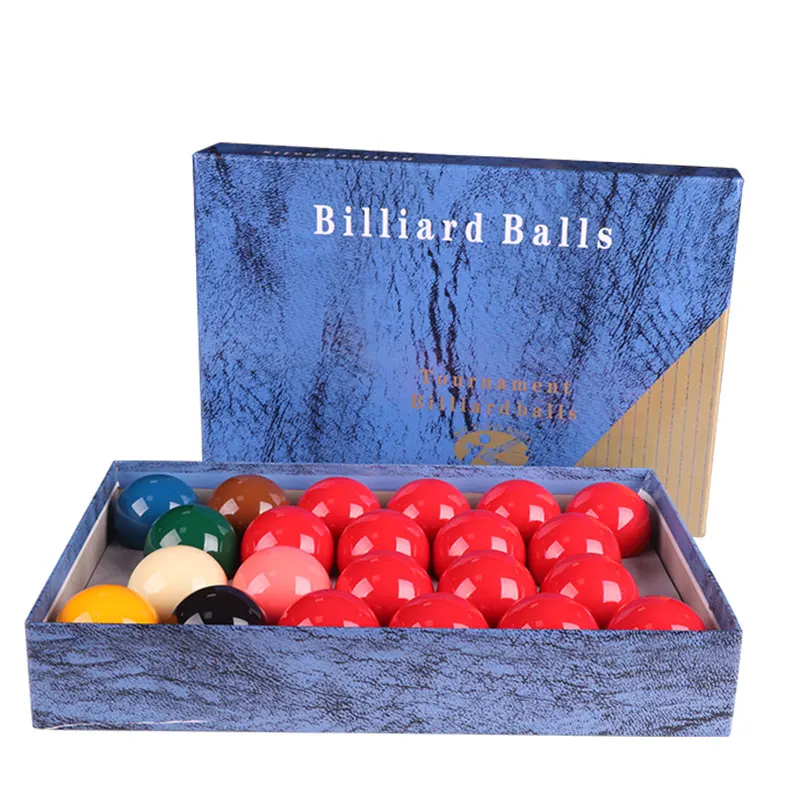 

High Quality 22pcs/set Resin 52.5mm Snooker Billiard Balls Complete Set Balls 2 1/16 Inch Snooker Ball Accessories Free Shipping
