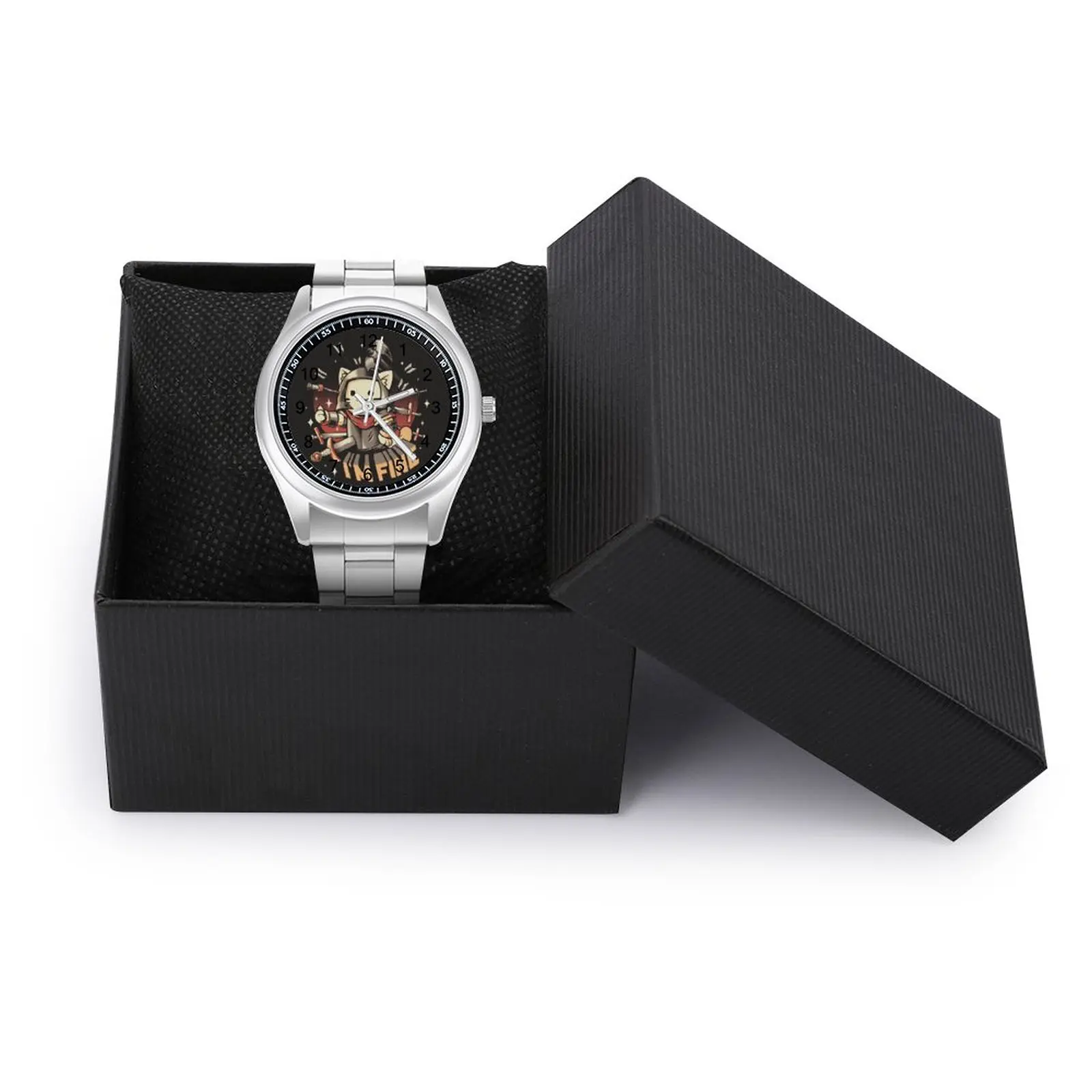Funny Cat Quartz Watch Sport Stylish Wrist Stainless Design Hit Sales Lady Wristwatch | Наручные часы