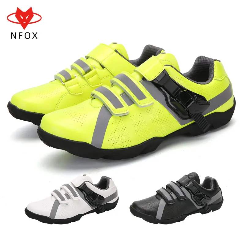 

NFOX Men's And Women's Amphibious Mountain Bike Single Lockless Adult Riding Non-slip Cross-country DC-6677 Cycling Shoes Road