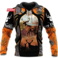 wbwa brand 3d all over printed shirt deer hunting camouflage hoodie men women fashion hooded sweatshirt long sleeve yu18