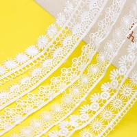 5 yards polyester silk lace wedding dress diy clothing accessories water soluble lace