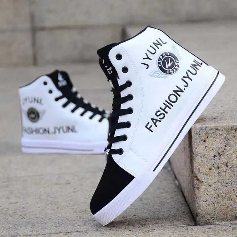 

Autumn fashion shoes men's high top shoes white height men's shoes fashion men's board shoes Korean shoes men's casual shoes