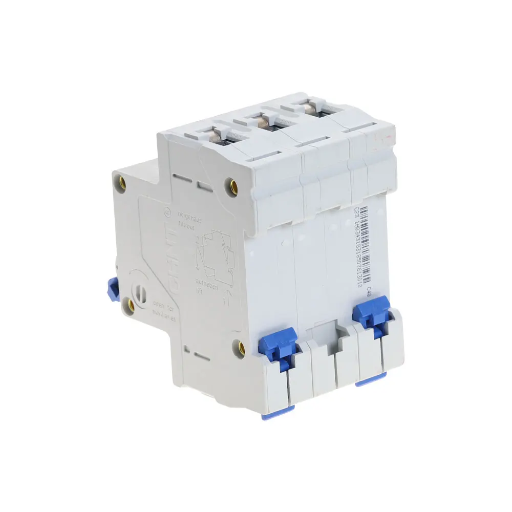 CHNT MCB мини бытовой автоматический выключатель типа C DZ47-60 3 Pole 4Amp 400V
