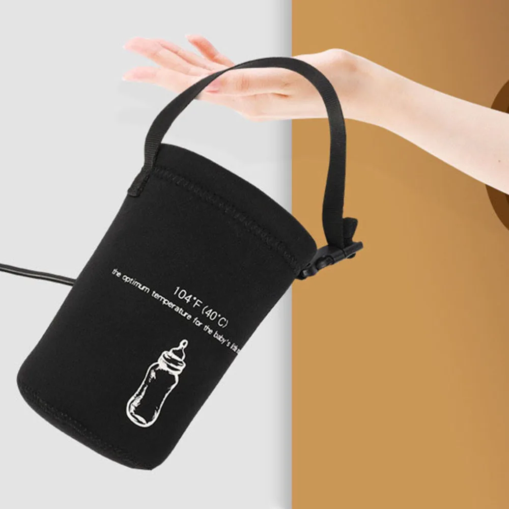 

Drink Warm Thermostat Bag USB Baby Bottle Warmer Heater Bottle Thermal Bag