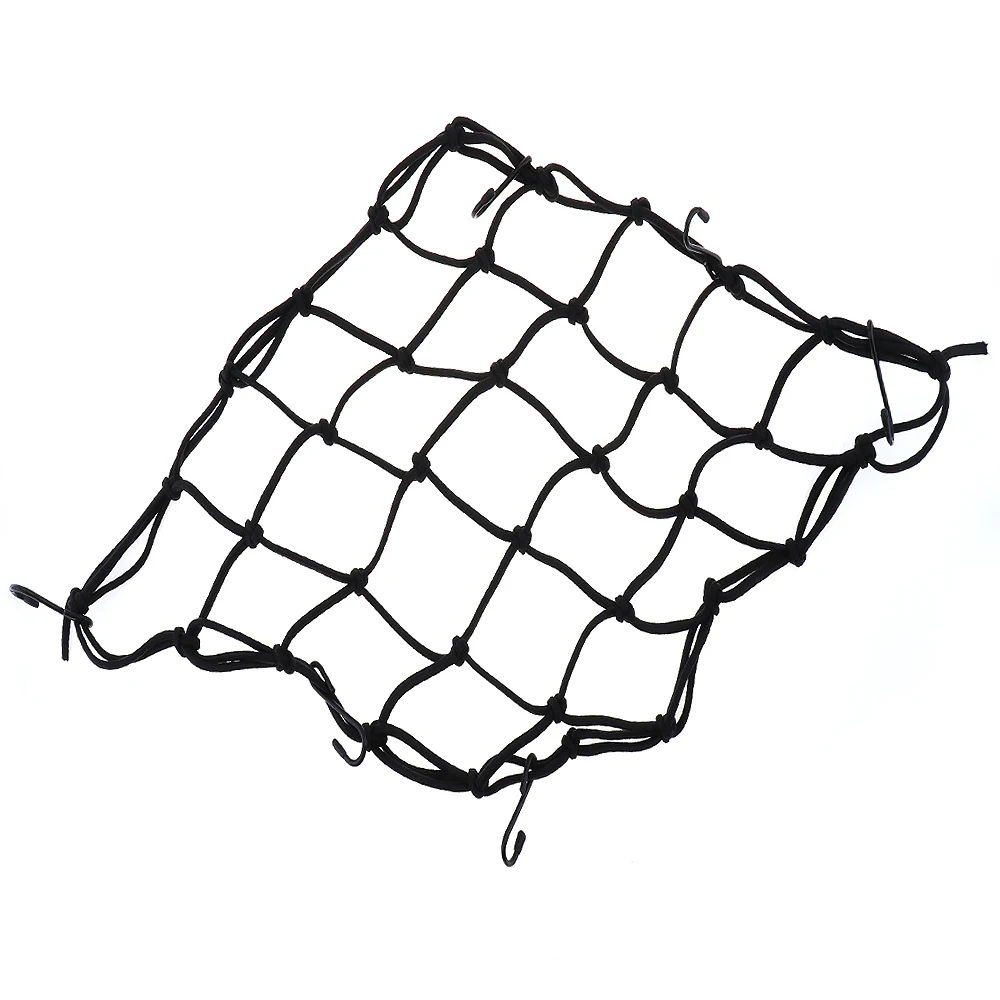 Motorcycle Baggage Net 40 × cm High Toughness Universal Tank with 6 Hooks and Tight Mesh for Riding | Автомобили и мотоциклы