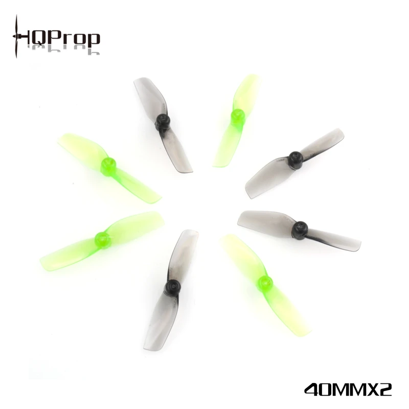 2 пары HQProp Micro Whoop Prop 40 мм Лопасти CW CCW Пропеллер для FPV гоночного дрона