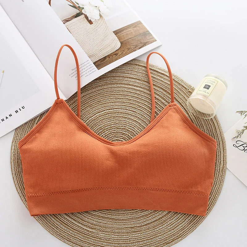 Нижнее белье для девочек-подростков модная майка с вырезами и открытой спиной