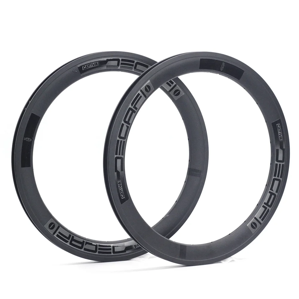 JAVA DECAF Alloy 20" 406 20 1 1/8" 451 Rims MiniVelo Rim for Folding Bike Trike Recumbent Bicycle 24H 40mm Profile Disc Brake