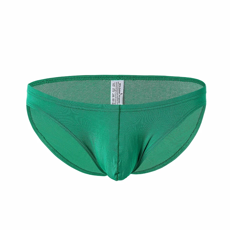 Мужское нижнее белье однотонные сексуальные трусы хлопковое дышащее для