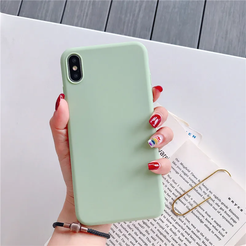Чехол конфетного цвета для Xiaomi mi A3 A2 mi 8 Lite Red mi Примечание 7 5 плюс 7A 6A силиконовый чехол для Xiaomi mi 9 se cc9e 9t k20 Pro Чехол