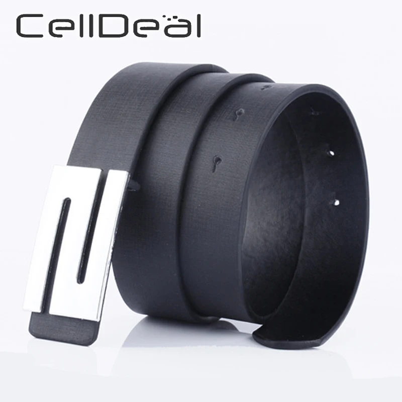 Повседневный деловой ремень для отдыха мужской модный с низким вырезом