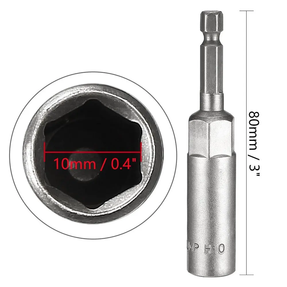 Набор ударных головок для болтов 5 5-19 мм 1 шт. 1/4 дюйма 6 35 с шестигранным