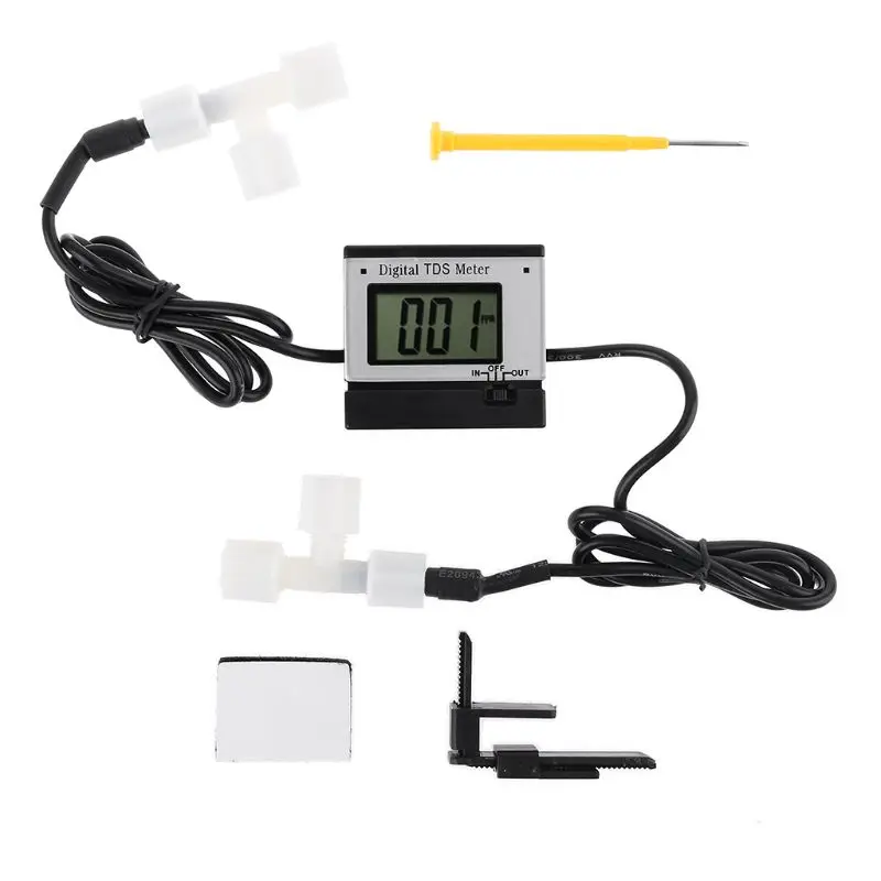 Двухсторонний высокоуровневый TDS метр 0 1999PPM цифровой монитор качества воды тестер зонд 1 мг/л PPM точность +/
