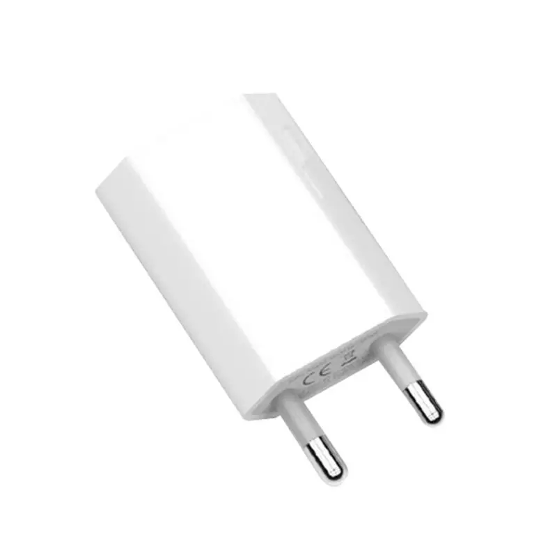 Адаптер питания белого цвета с европейской вилкой универсальное зарядное