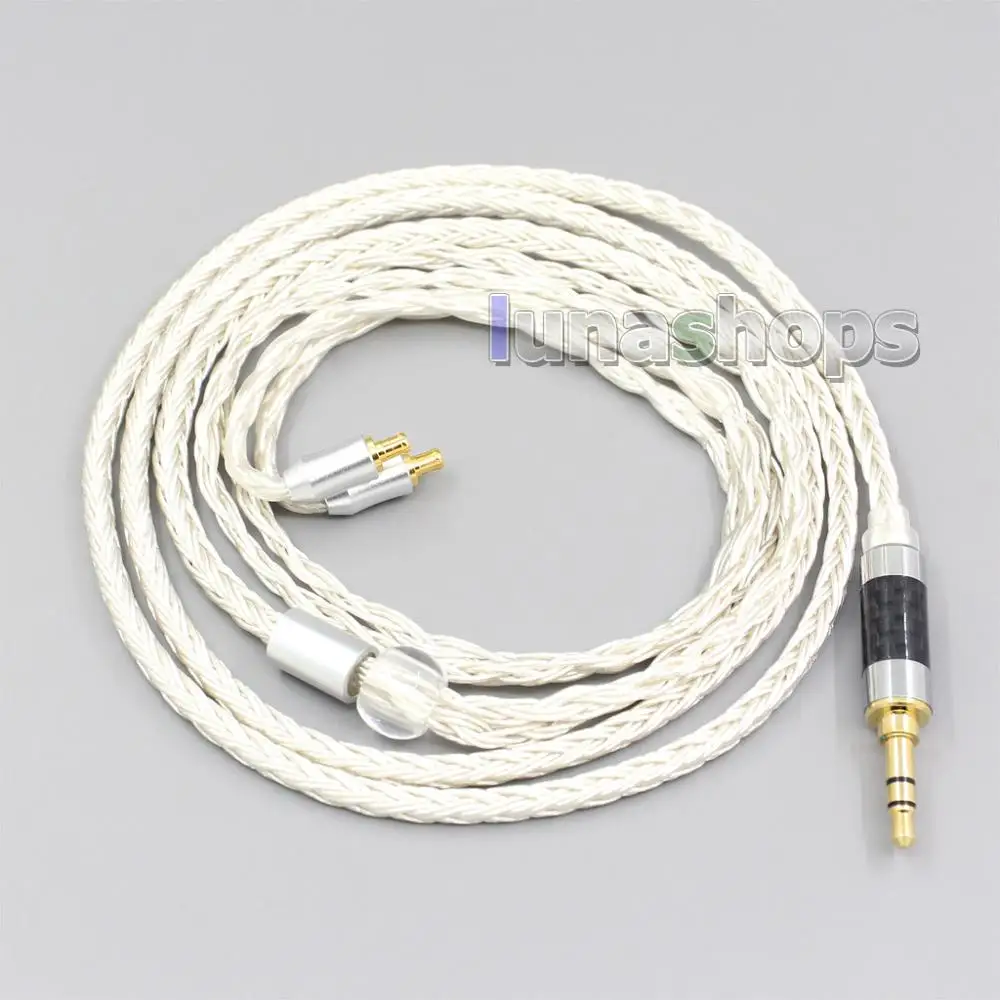 LN007220 16 ядерный OCC посеребренный кабель для наушников аудио Technica ath ls400 ls300 ls200 ls70 ls50