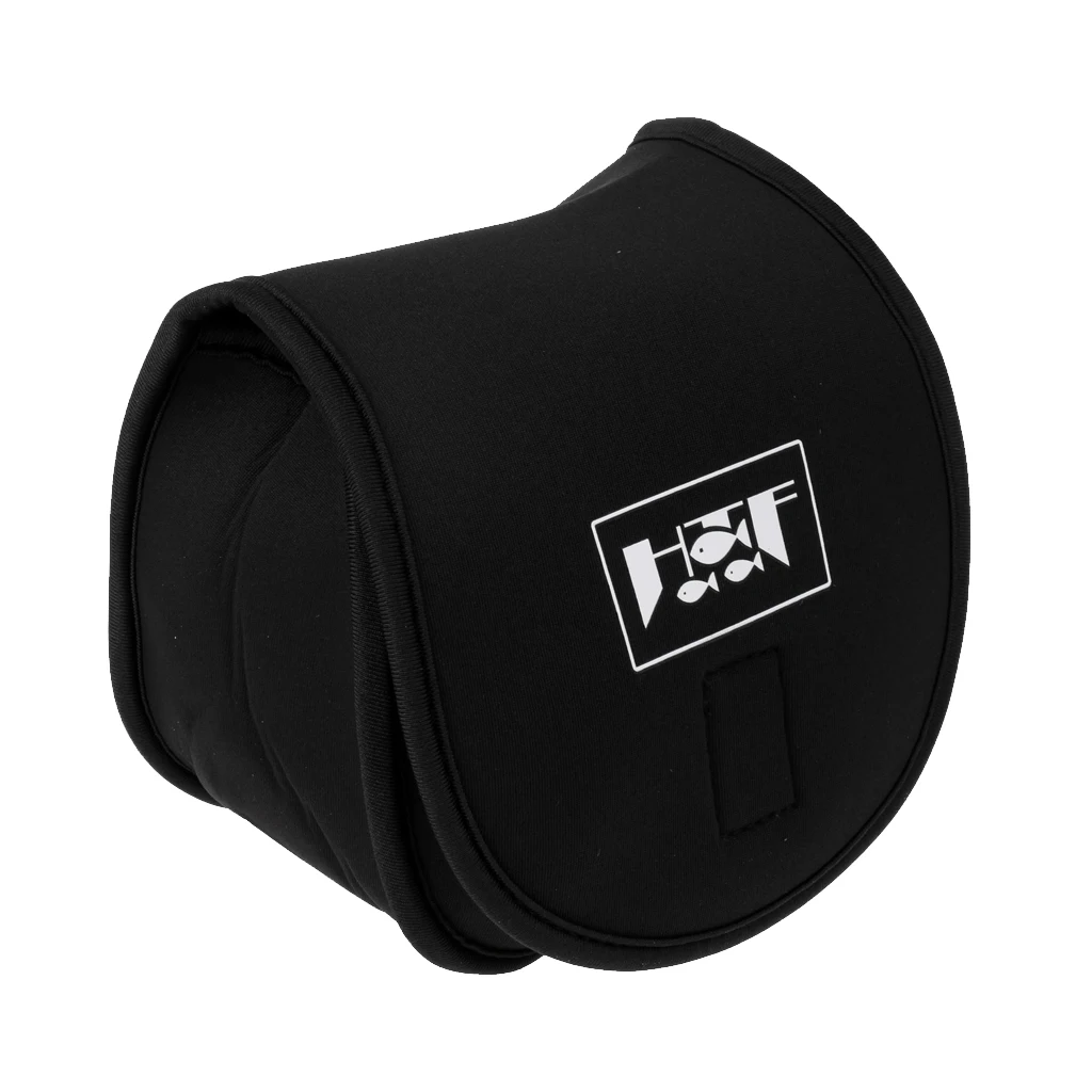 

Travel Fishing Reel Bag Reel Cover Storage Protective Pouch Black