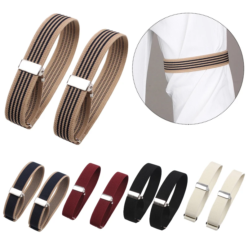 1Pair Elastic Armband Shirt Sleeve Holder Women Men Fashion Adjustable Arm Cuffs Bands for Party Wedding Clothing Accessories |