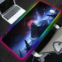 Anime RGB mouse pad gamer carpet notbook computer mousepad Destiny gaming mouse pads gamer keyboard mouse mat laptop mouse pad