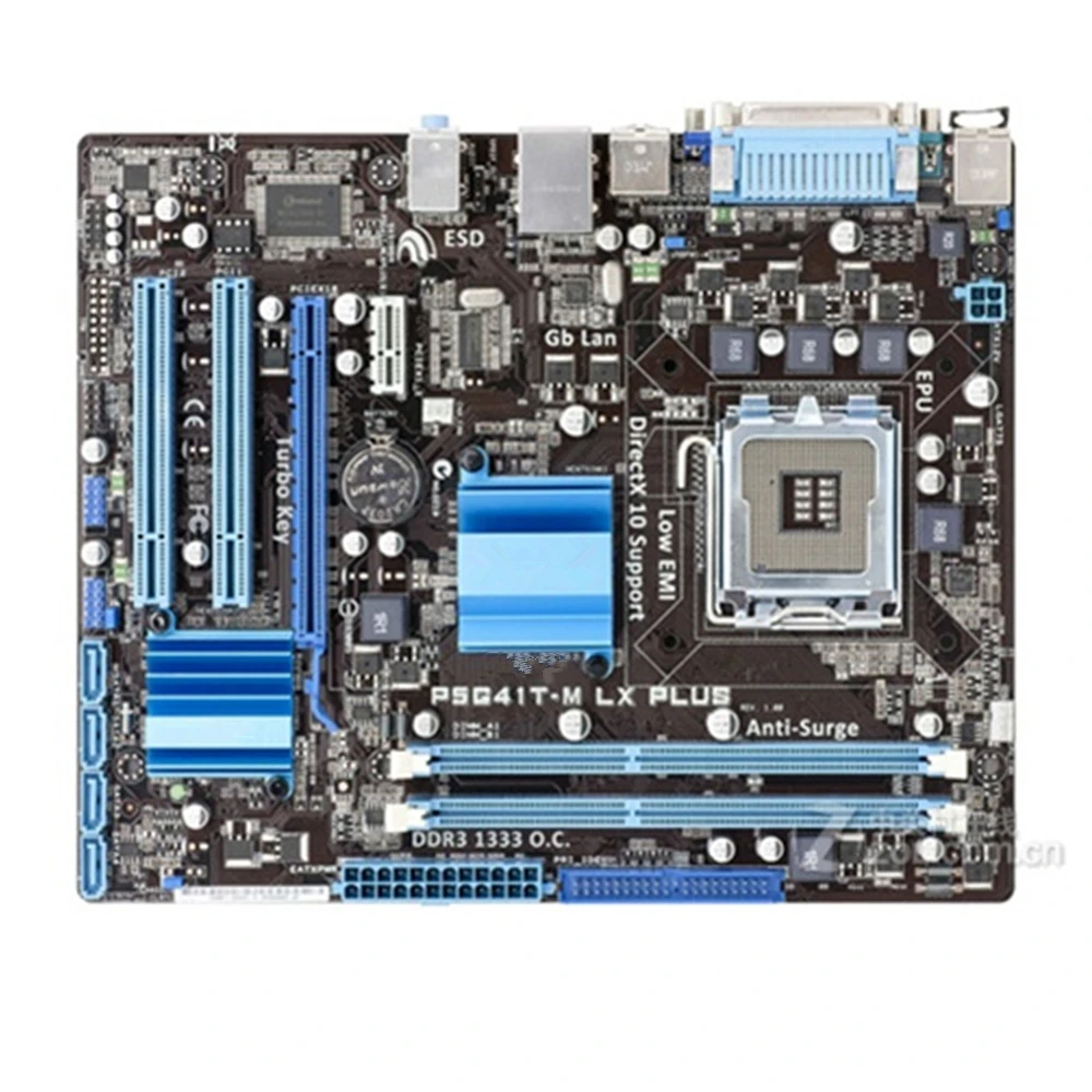 Материнская плата для настольного компьютера Asus P5G41T-M LX PLUS G41 Socket LGA 775 Q8200 Q8300 DDR3 8G u