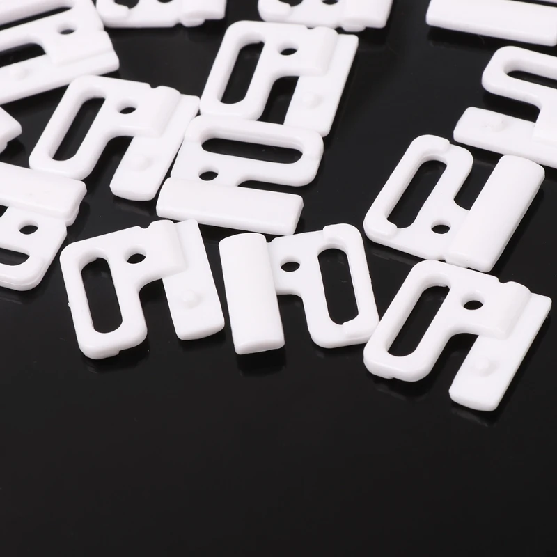 10 x крафт пластиковые прямоугольные крючки и застежка шитье на купальник