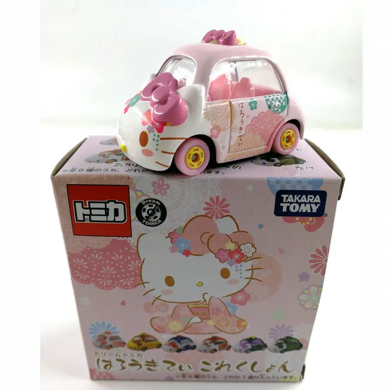 Tomica машинки литые игрушки Hello Little Cat металлическая модель автомобиля подарок на
