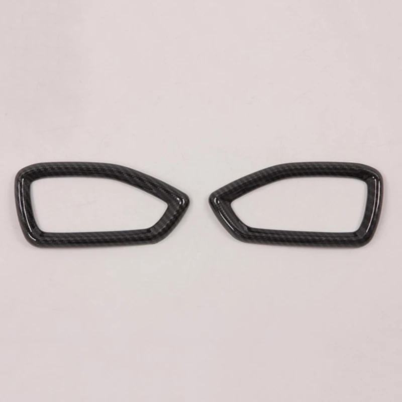 Углеродное волокно вентиляционное отверстие крышка накладка передний