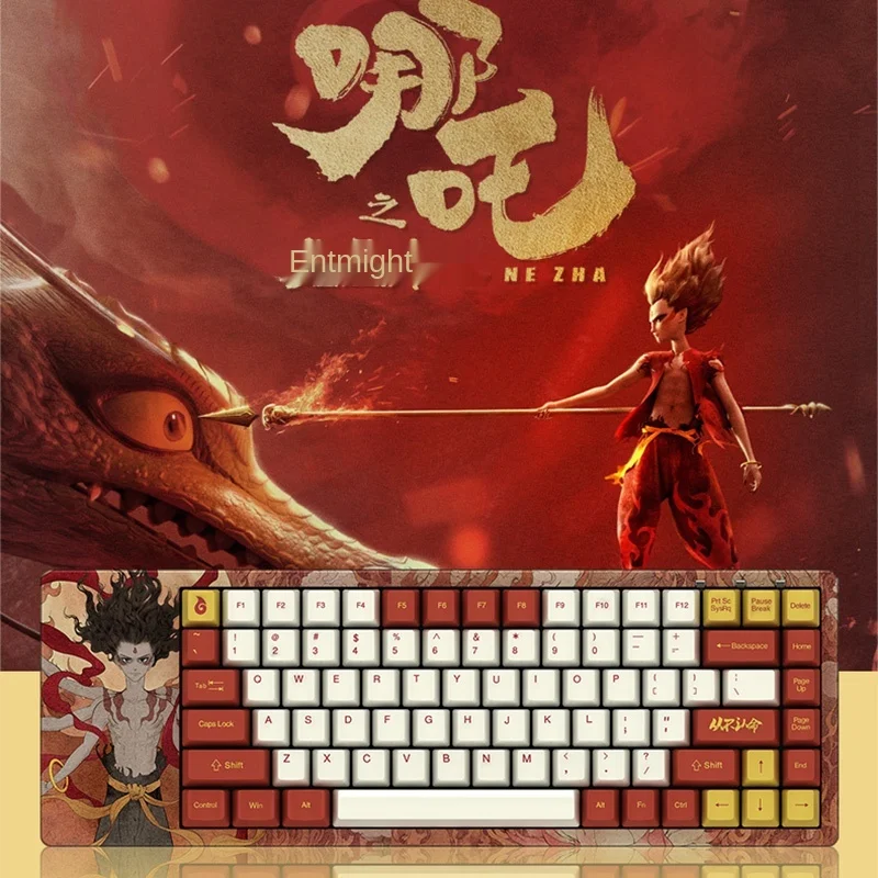 

Akko ACG84 Nezha Mechanical Keyboard CHERRY MX switch/AKKO switch 84Key Wired Keyboard