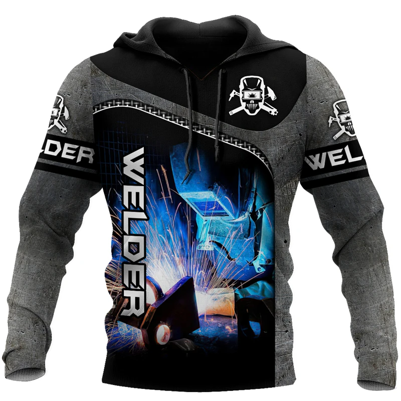 

CLOOCL New Welder Hoodie 3D Print Men Women Sweatshirts Fashion Zipper Hoodie Casual Autumn Tracksuit Drop Shipping