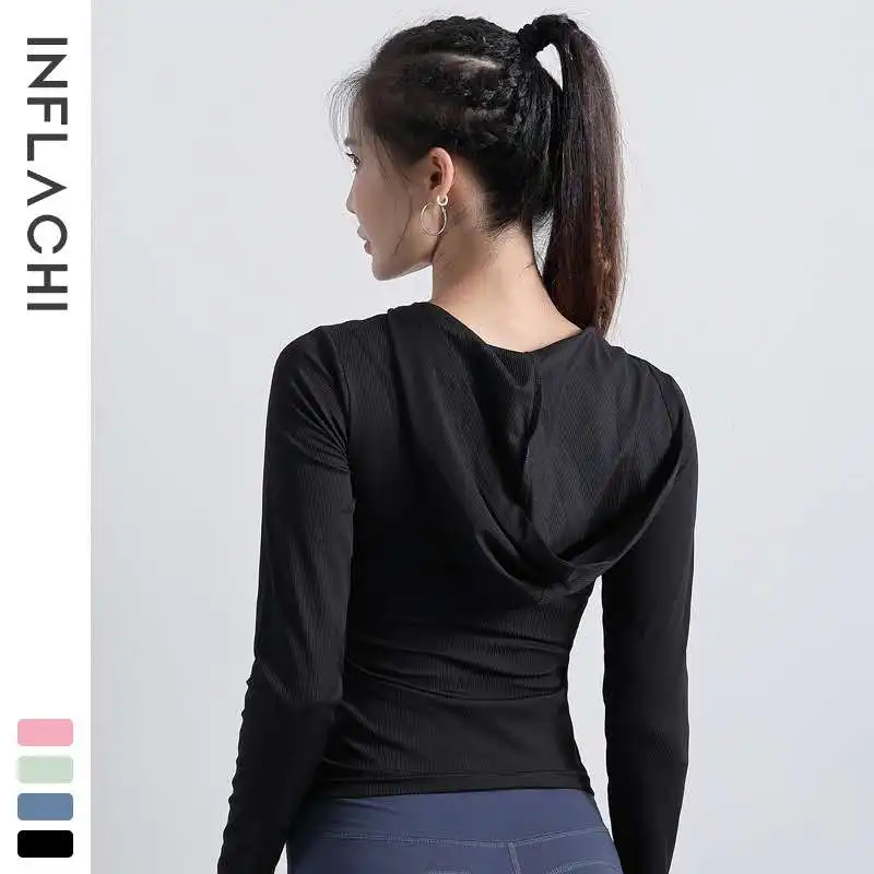 2020 Новая женская футболка для фитнеса спортивный короткий топ тонкий длинный