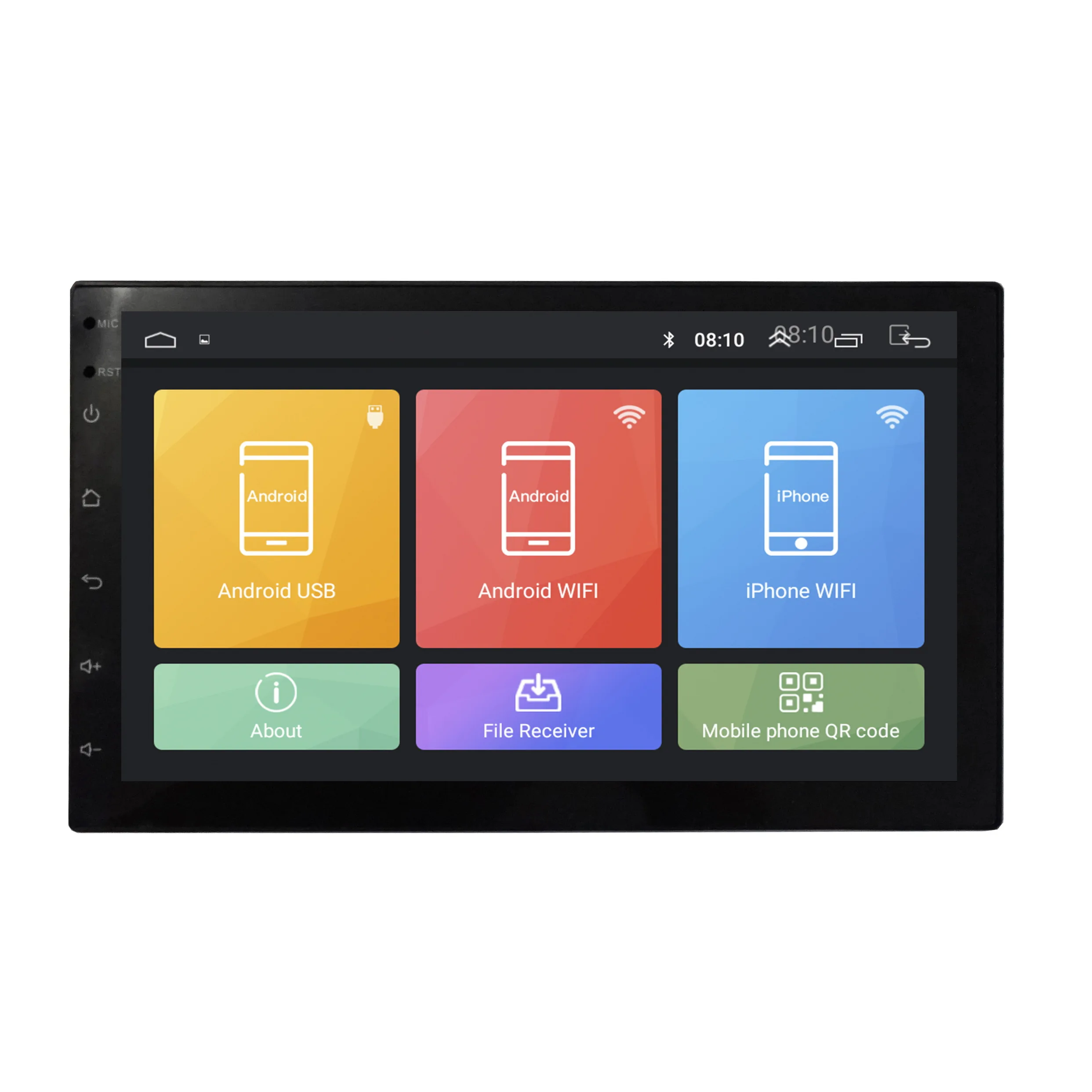 Автомобильный DVD плеер RUISO Android 8 1 универсальный 2 в для Nissan VW Toyota Kia rio Hyundai Suzuki Honda gps