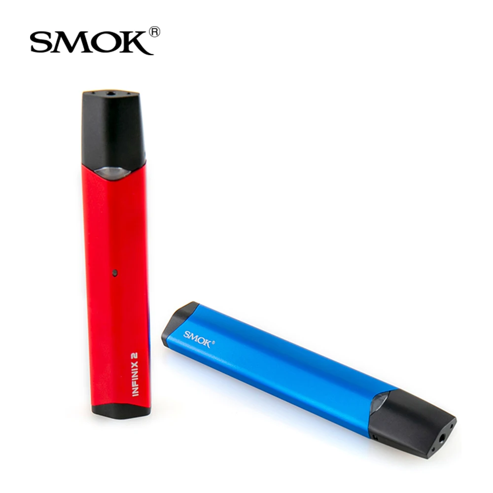 Оригинальный набор SMOK Infinix 2 с аккумулятором 450 мАч и картриджем шт. MTL Pod мл ом