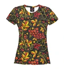 Футболка женская Хохлома (Авторские дизайны)